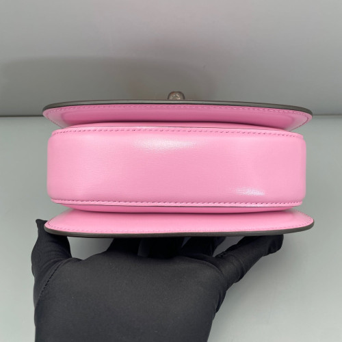 Gucci Bamboo Bamboo 1947 Mini Calfskin Pink
