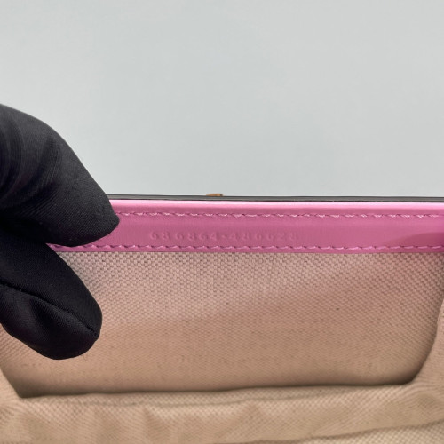 Gucci Bamboo Bamboo 1947 Mini Calfskin Pink