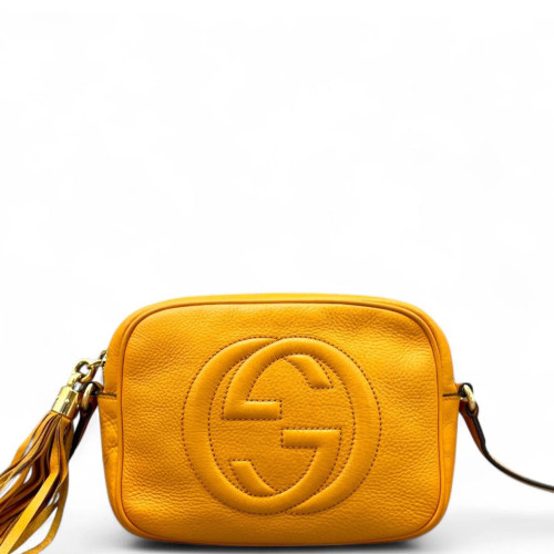 Gucci Tassel Camera Case Calfskin Orange Gucci Tassel Camera Case Calfskin Orange