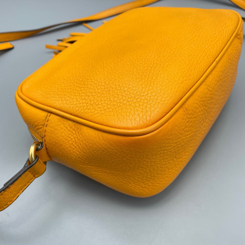 Gucci Tassel Camera Case Calfskin Orange Gucci Tassel Camera Case Calfskin Orange