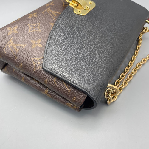 Louis Vuitton Saint Placide Monogram Brown Black