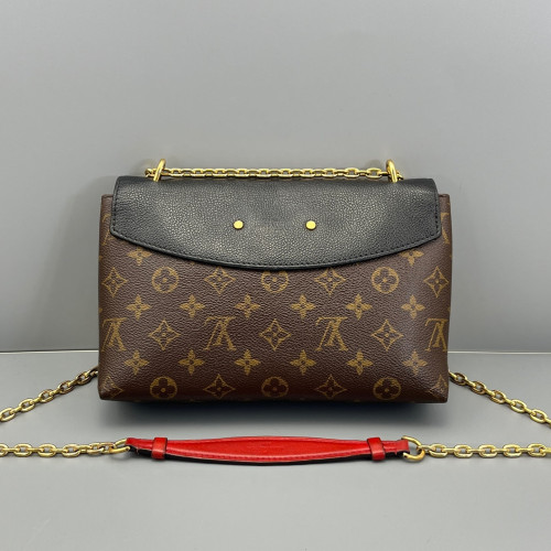 Louis Vuitton Saint Placide Monogram Brown Black