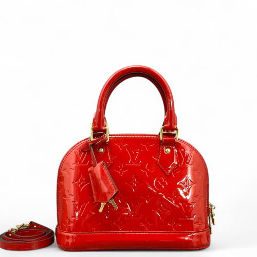 Louis Vuitton Alma BB Vernis Red