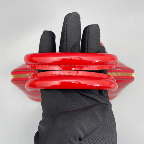 Louis Vuitton Alma BB Vernis Red