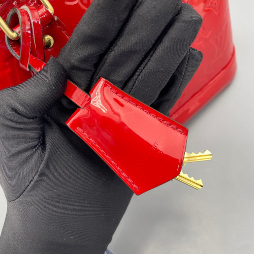 Louis Vuitton Alma BB Vernis Red