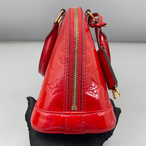Louis Vuitton Alma BB Vernis Red