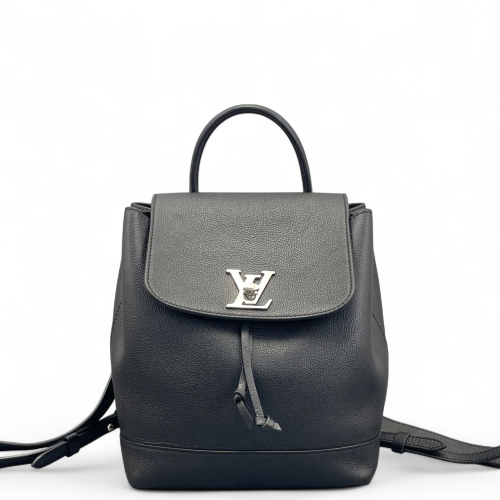 Louis Vuitton Lockme Backpack PM Calfskin Black