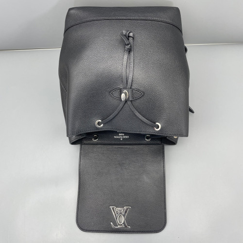 Louis Vuitton Lockme Backpack PM Calfskin Black