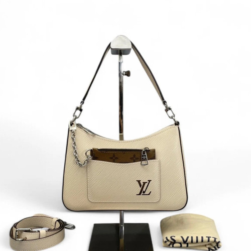 Louis Vuitton Marelle Handbag Epi Ecru