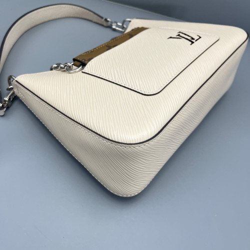 Louis Vuitton Marelle Handbag Epi Ecru