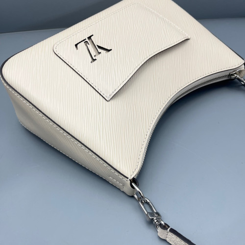 Louis Vuitton Marelle Handbag Epi Ecru