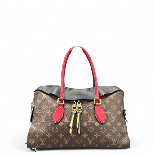 Louis Vuitton Tuileries Monogram Brown Black Red