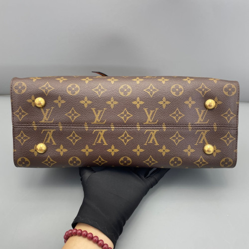 Louis Vuitton Tuileries Monogram Brown Black Red