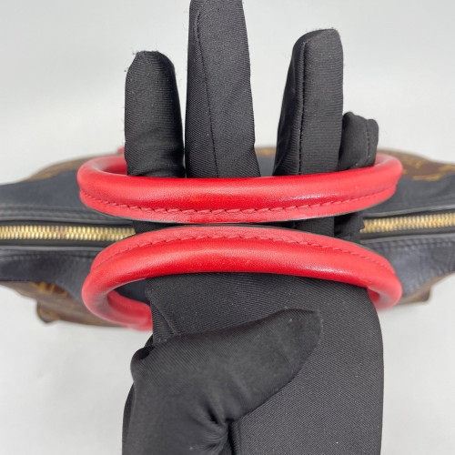 Louis Vuitton Tuileries Monogram Brown Black Red