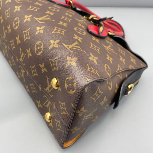 Louis Vuitton Tuileries Monogram Brown Black Red