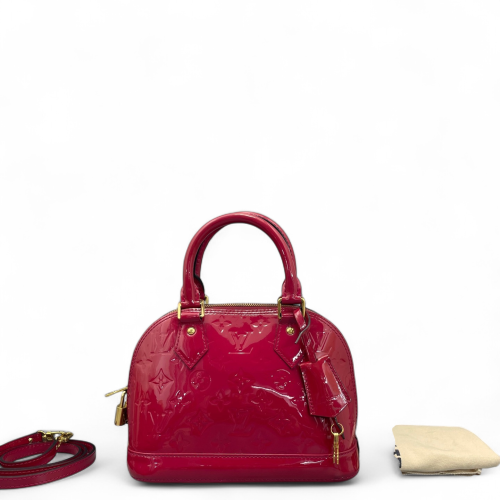 Louis Vuitton Alma BB Vernis Red