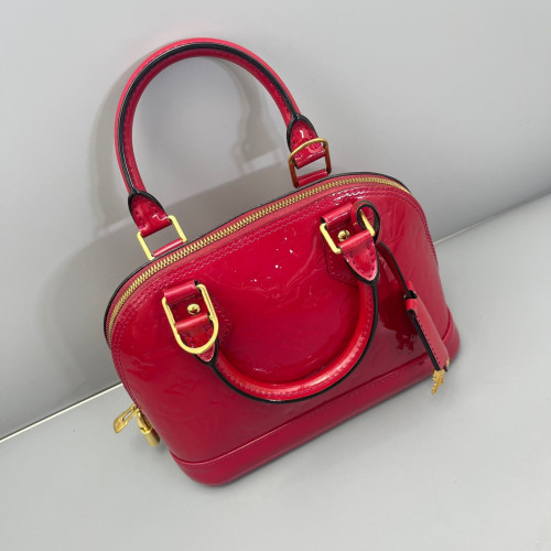 Louis Vuitton Alma BB Vernis Red