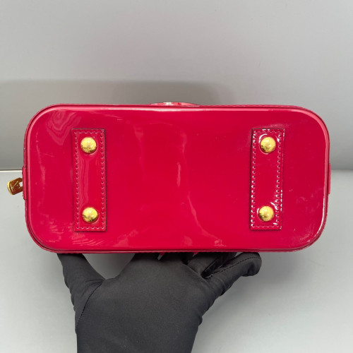Louis Vuitton Alma BB Vernis Red