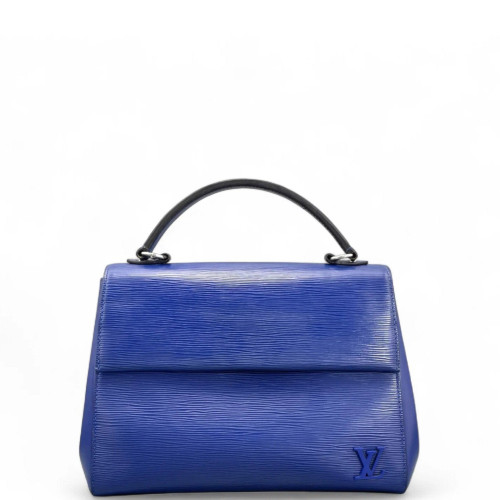 Louis Vuitton Cluny Mm Epi Blue Louis Vuitton Cluny Mm Epi Blue