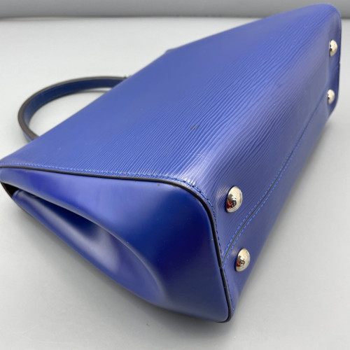 Louis Vuitton Cluny Mm Epi Blue Louis Vuitton Cluny Mm Epi Blue
