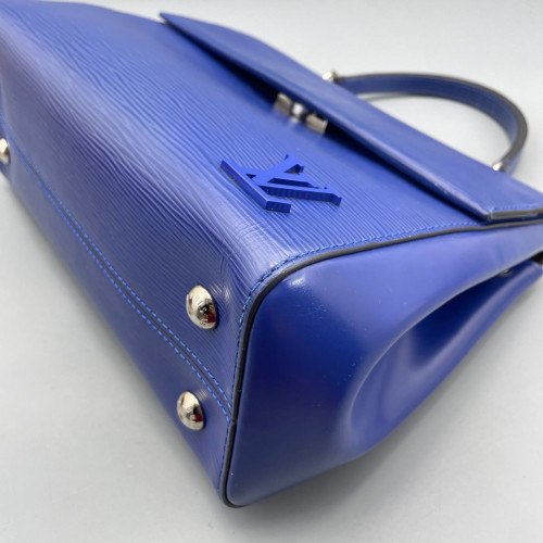 Louis Vuitton Cluny Mm Epi Blue Louis Vuitton Cluny Mm Epi Blue