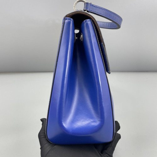 Louis Vuitton Cluny Mm Epi Blue Louis Vuitton Cluny Mm Epi Blue