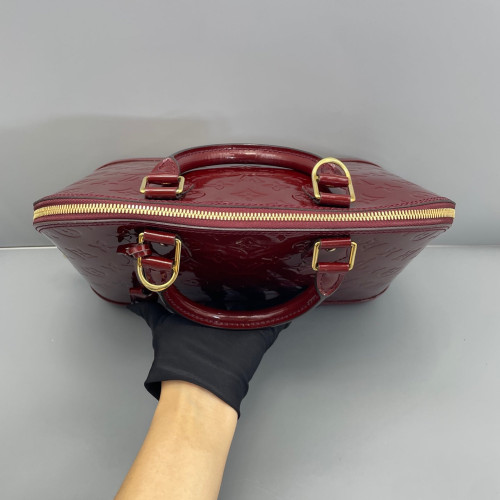 Louis Vuitton Alma PM Vernis Burgundy