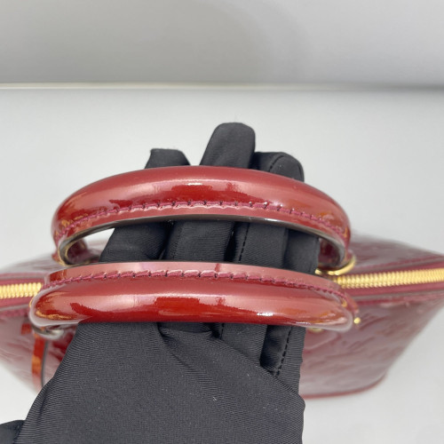 Louis Vuitton Alma PM Vernis Burgundy