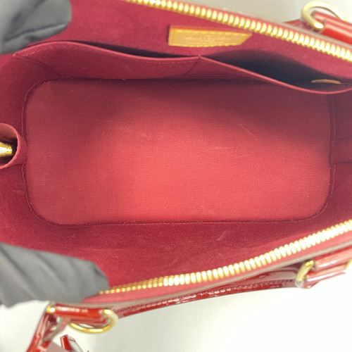 Louis Vuitton Alma PM Vernis Burgundy