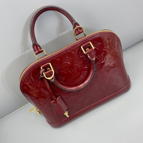 Louis Vuitton Alma PM Vernis Burgundy