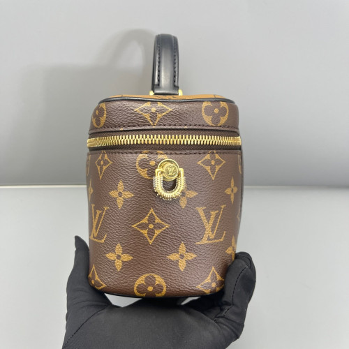 Louis Vuitton Vanity PM Reverse Monogram Brown Black