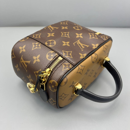 Louis Vuitton Vanity PM Reverse Monogram Brown Black