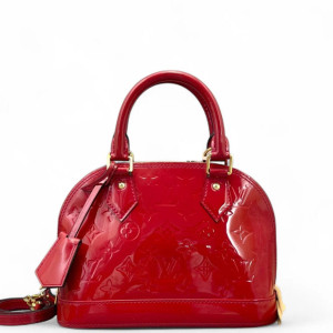 Louis Vuitton Alma BB Vernis Red