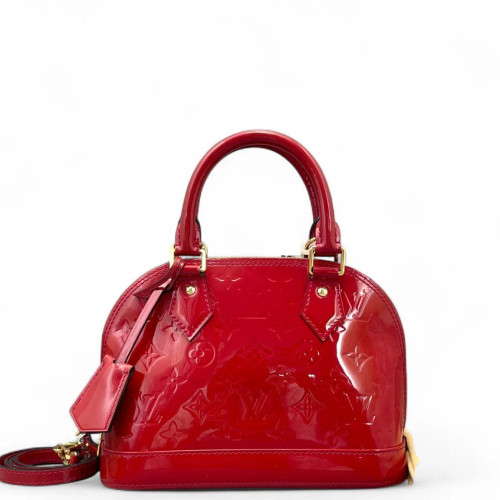 Louis Vuitton Alma BB Vernis Red