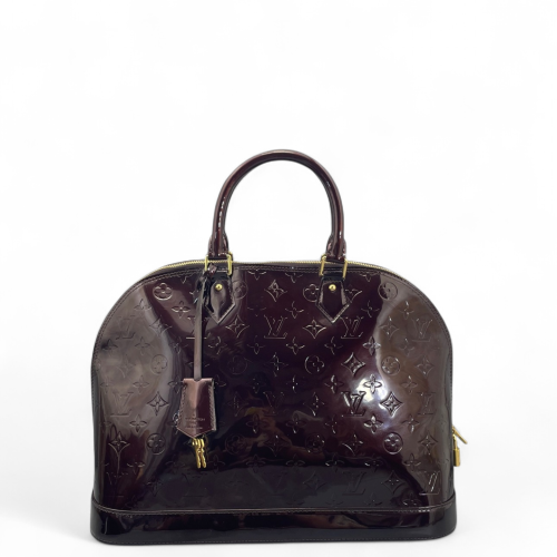 Louis Vuitton Alma GM Vernis Amarante