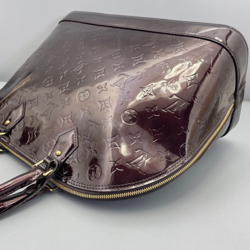 Louis Vuitton Alma GM Vernis Amarante