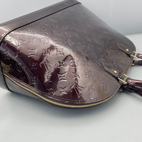 Louis Vuitton Alma GM Vernis Amarante