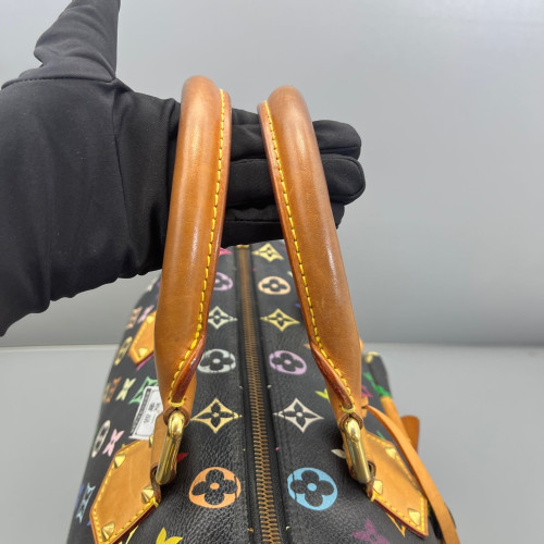 Louis Vuitton Speedy 30 Monogram Multicolor Black