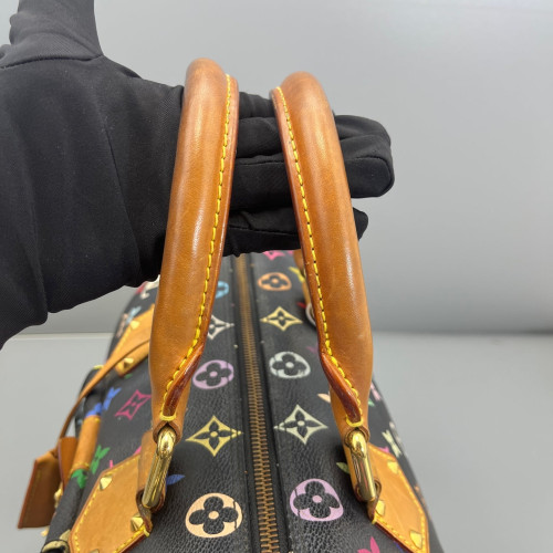 Louis Vuitton Speedy 30 Monogram Multicolor Black