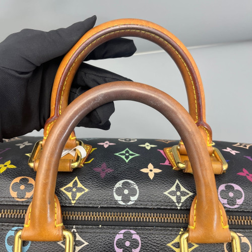 Louis Vuitton Speedy 30 Monogram Multicolor Black