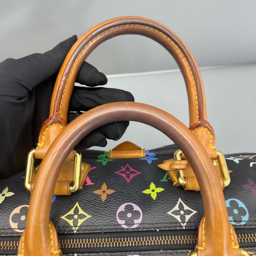 Louis Vuitton Speedy 30 Monogram Multicolor Black