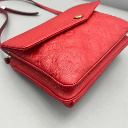 Louis Vuitton Twice Pochette Monogram Empreinte Red