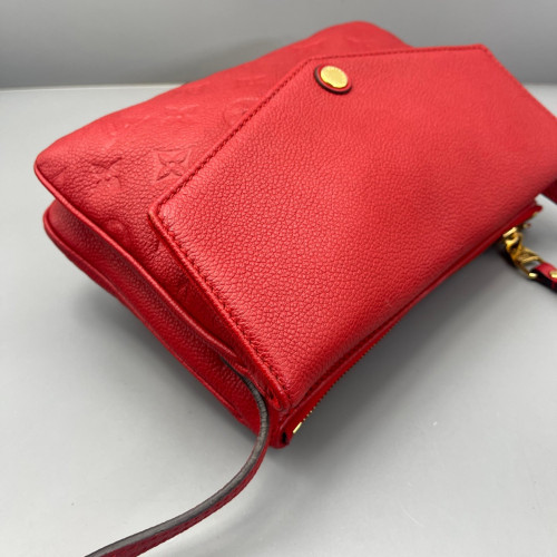 Louis Vuitton Twice Pochette Monogram Empreinte Red