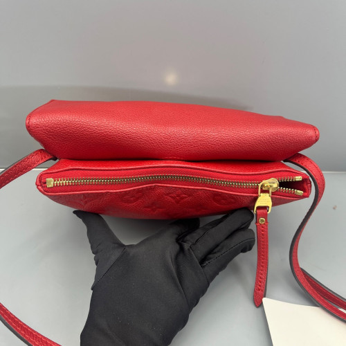 Louis Vuitton Twice Pochette Monogram Empreinte Red