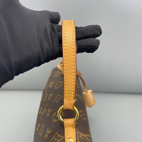 Louis Vuitton Cluny Bb Monogram Brown Pink