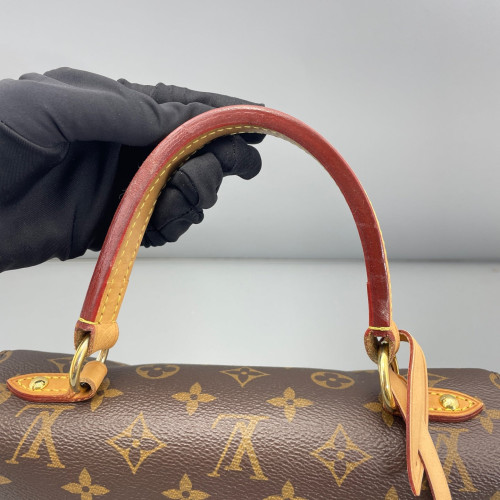 Louis Vuitton Cluny Bb Monogram Brown Pink