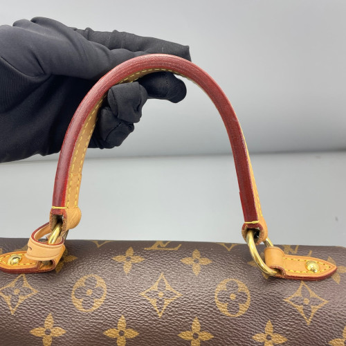 Louis Vuitton Cluny Bb Monogram Brown Pink