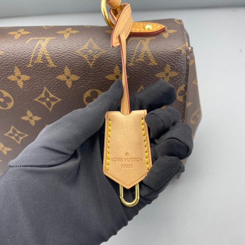 Louis Vuitton Cluny Bb Monogram Brown Pink