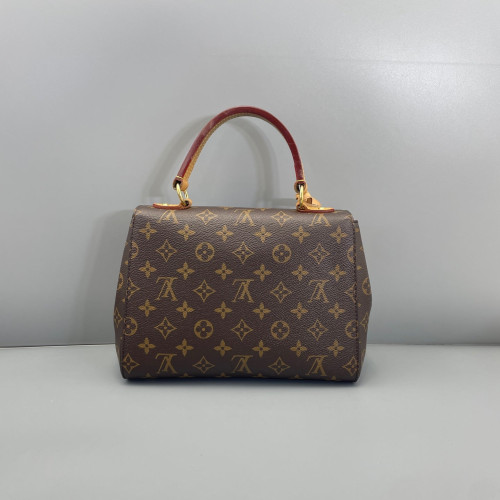 Louis Vuitton Cluny Bb Monogram Brown Pink
