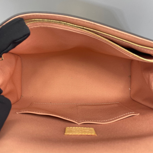 Louis Vuitton Cluny Bb Monogram Brown Pink